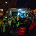 Brillamento controllato massi pericolanti a Lumignano.